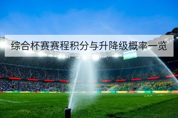 综合杯赛赛程积分与升降级概率一览